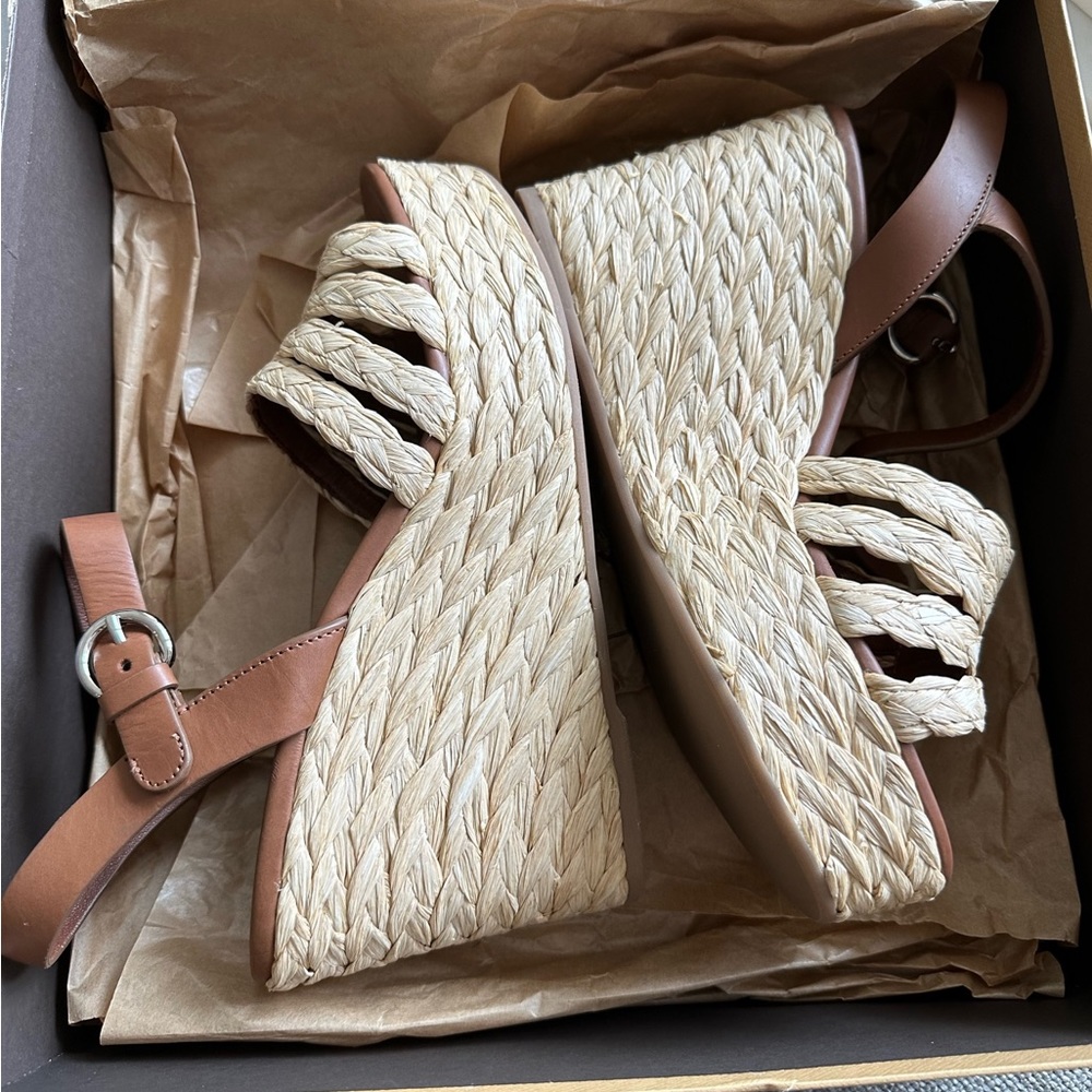Prada Rafia Wedges - Picture 6 of 9
